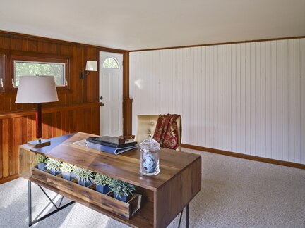Before photo 2 Benjamin Moore Coastal home office